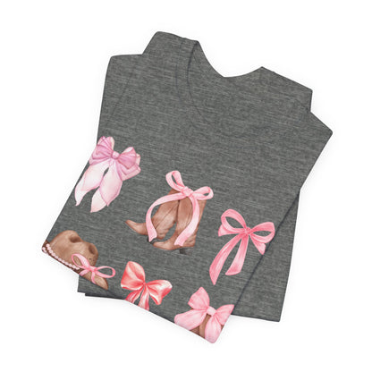 Western Bow Charm Tee