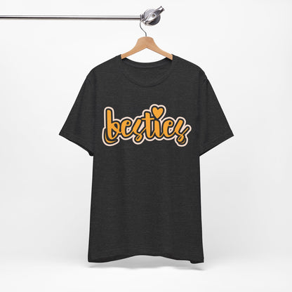 Besties Heart Script Tee