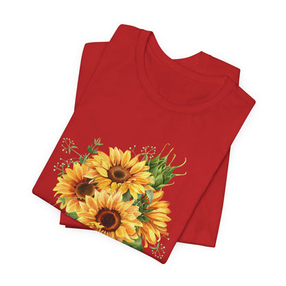 Be Mindful Sunflower Tee