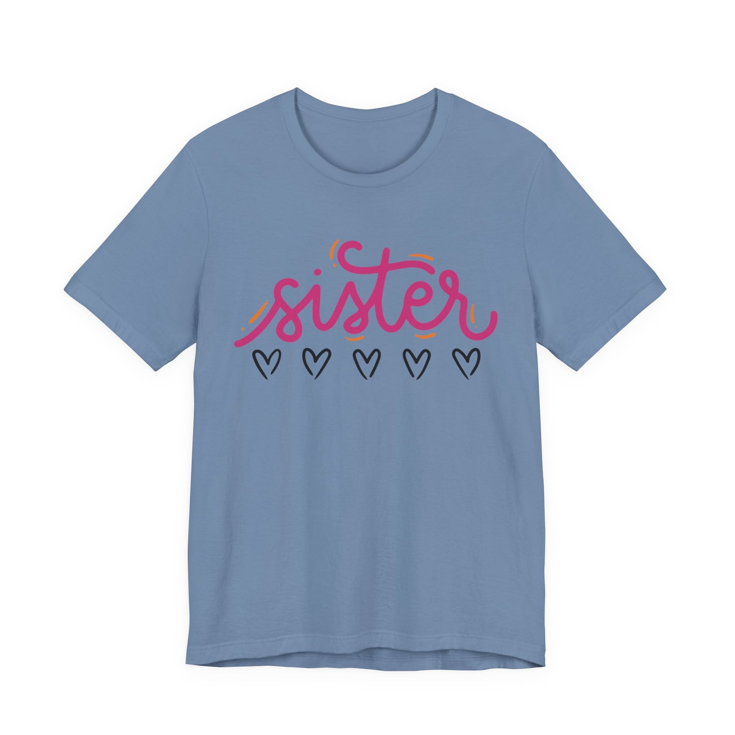 Sister Love Hearts Tee