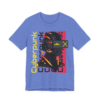 Cyberpunk Glitch Head Tee