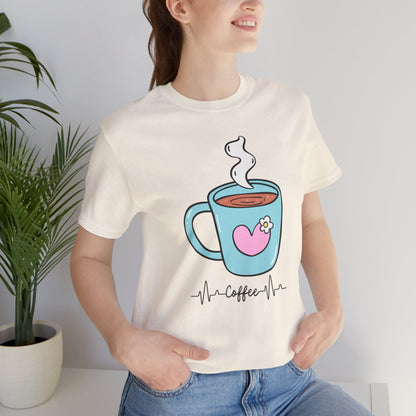 Coffee Lover's Heart Tee