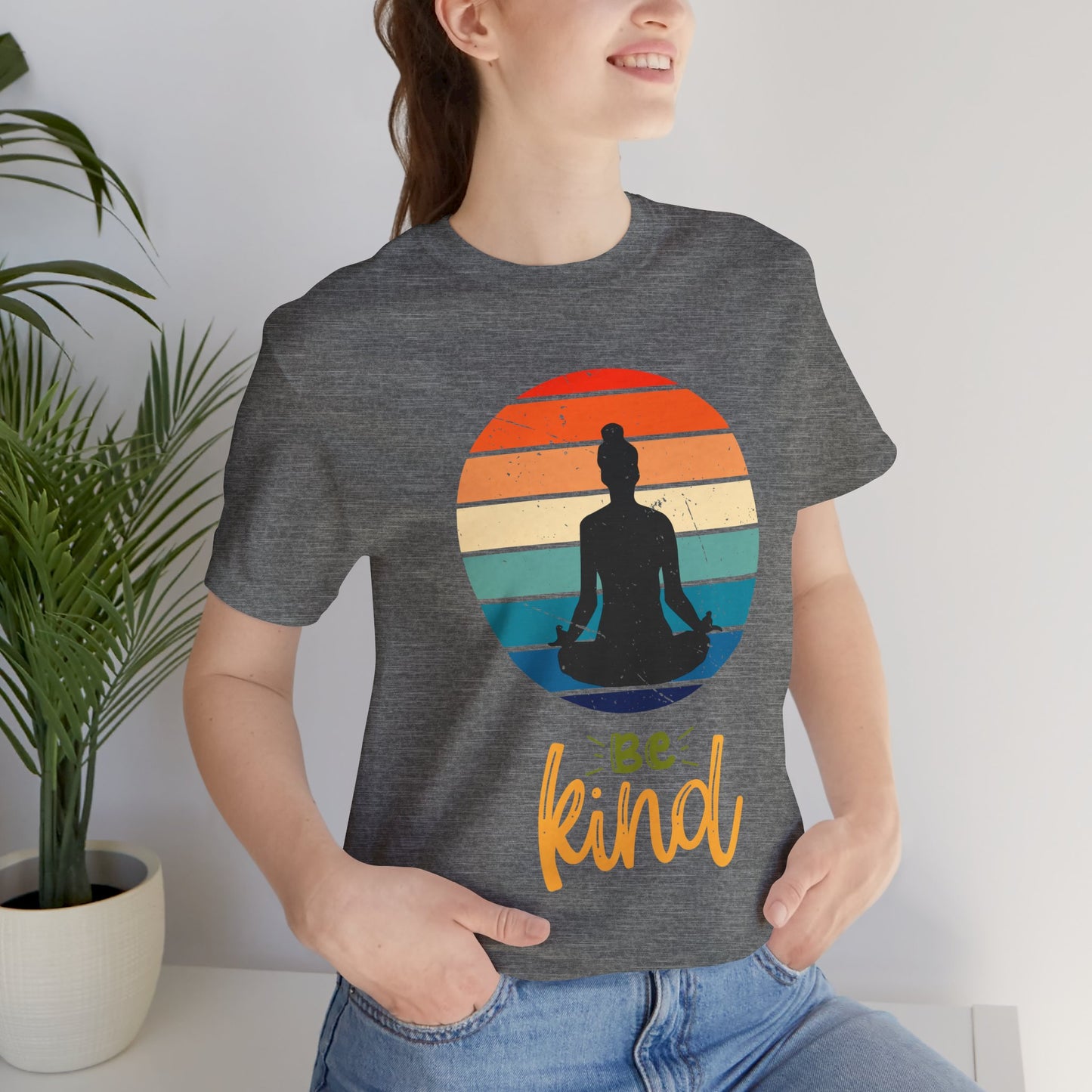 Be Kind Yoga Sunset Tee