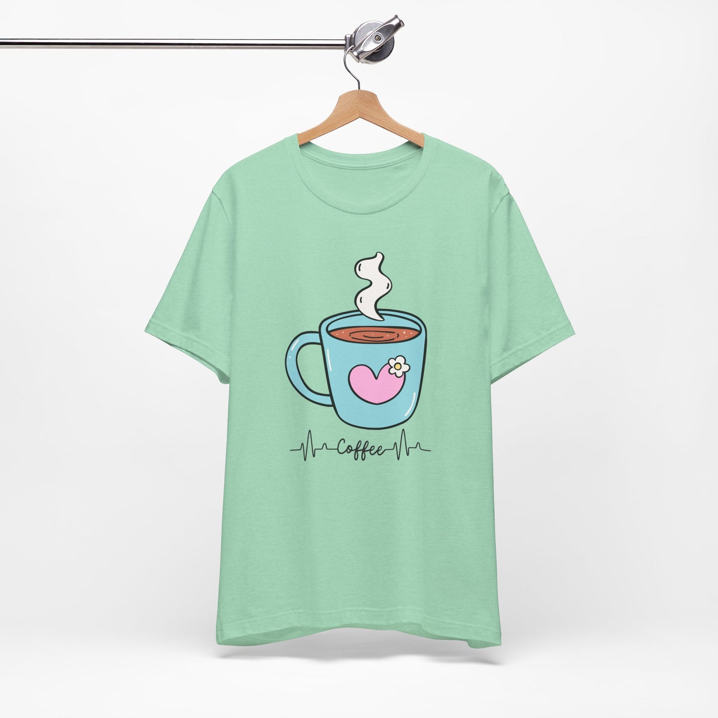 Coffee Lover's Heart Tee