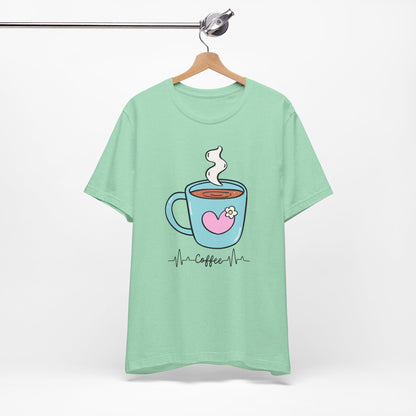 Coffee Lover's Heart Tee