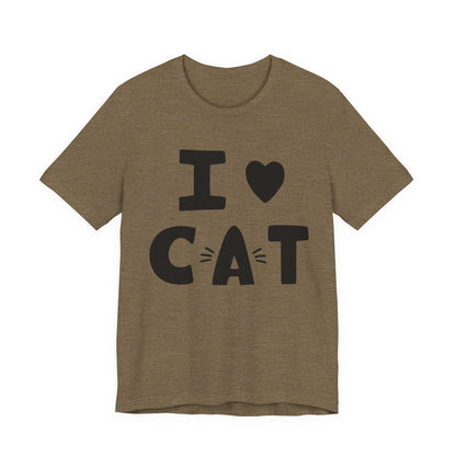 I Love Cat Tee