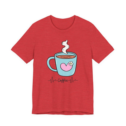 Coffee Lover's Heart Tee