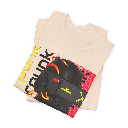 Cyberpunk Glitch Head Tee