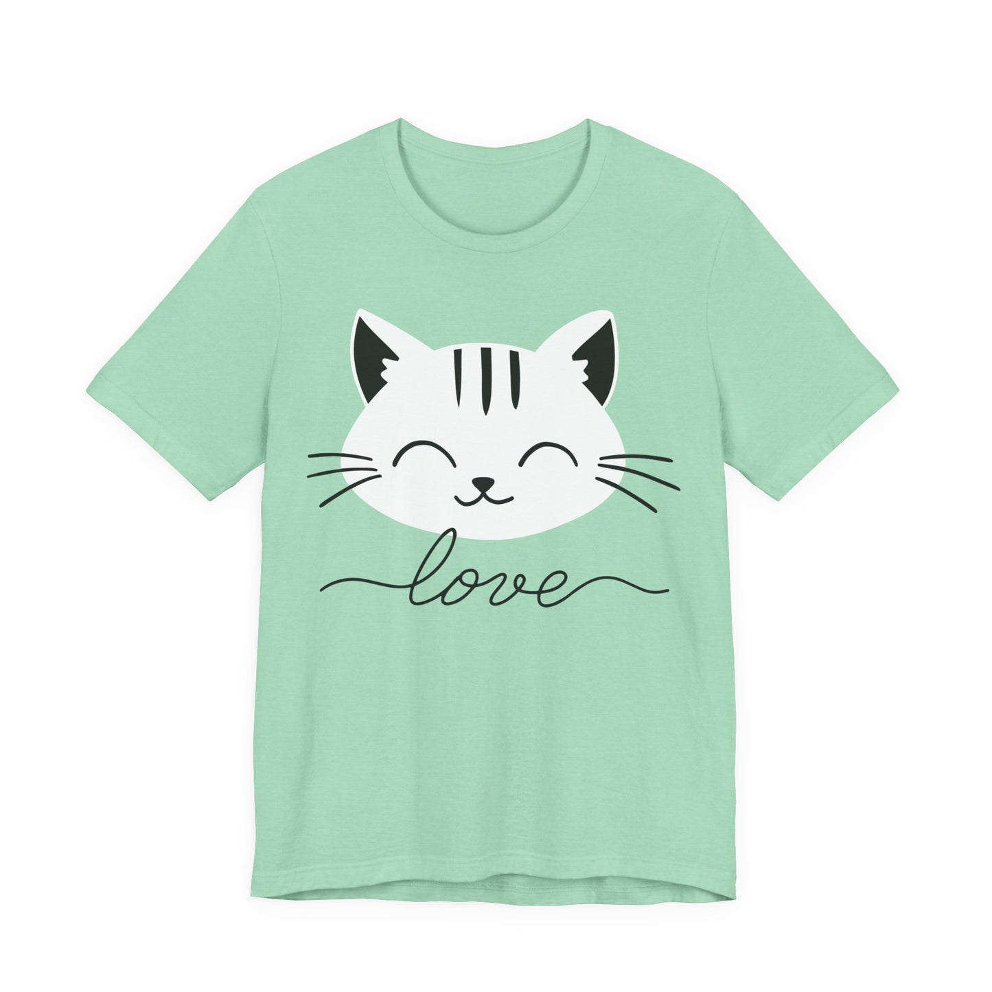 Cat Love Minimalist Tee