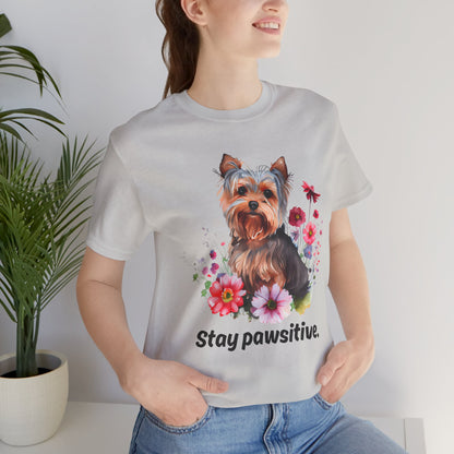 Stay Pawsitive Dog Lover Tee