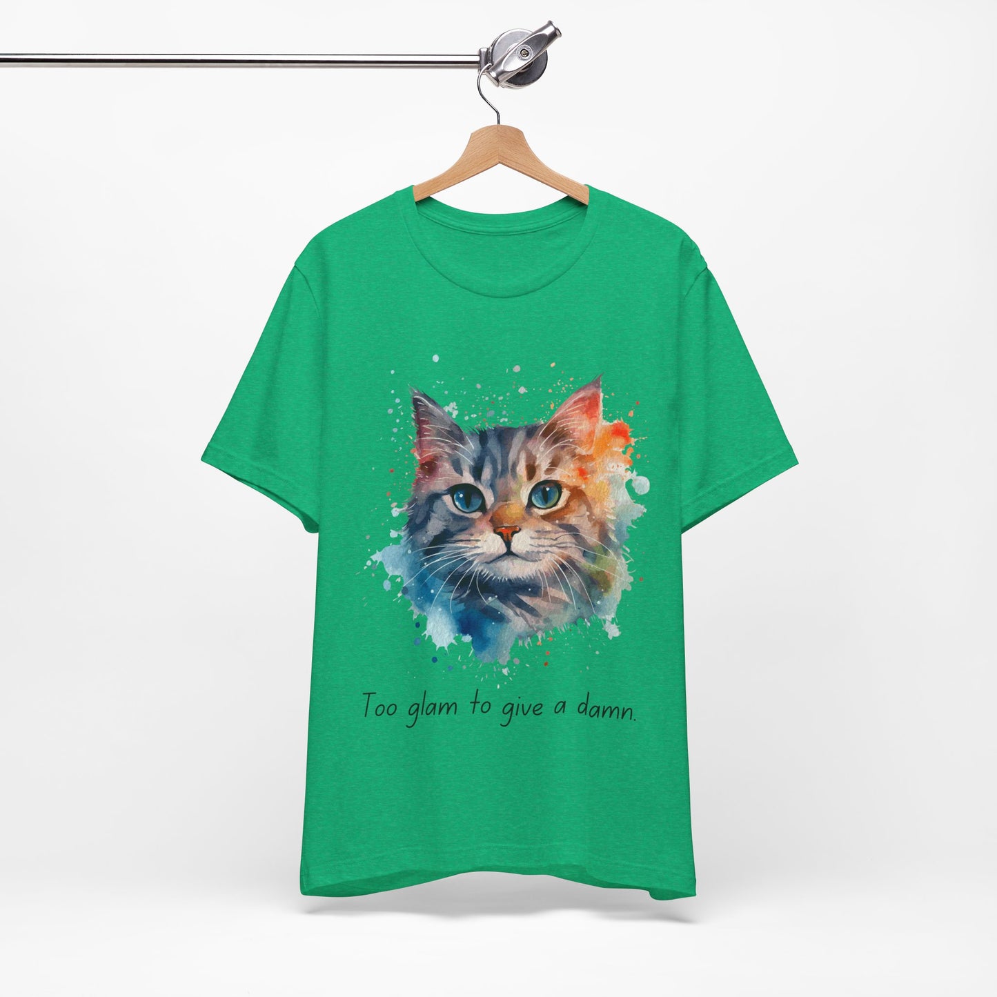 Watercolor Cat Tee