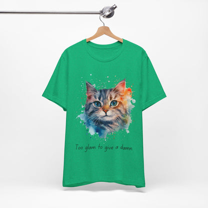 Watercolor Cat Tee