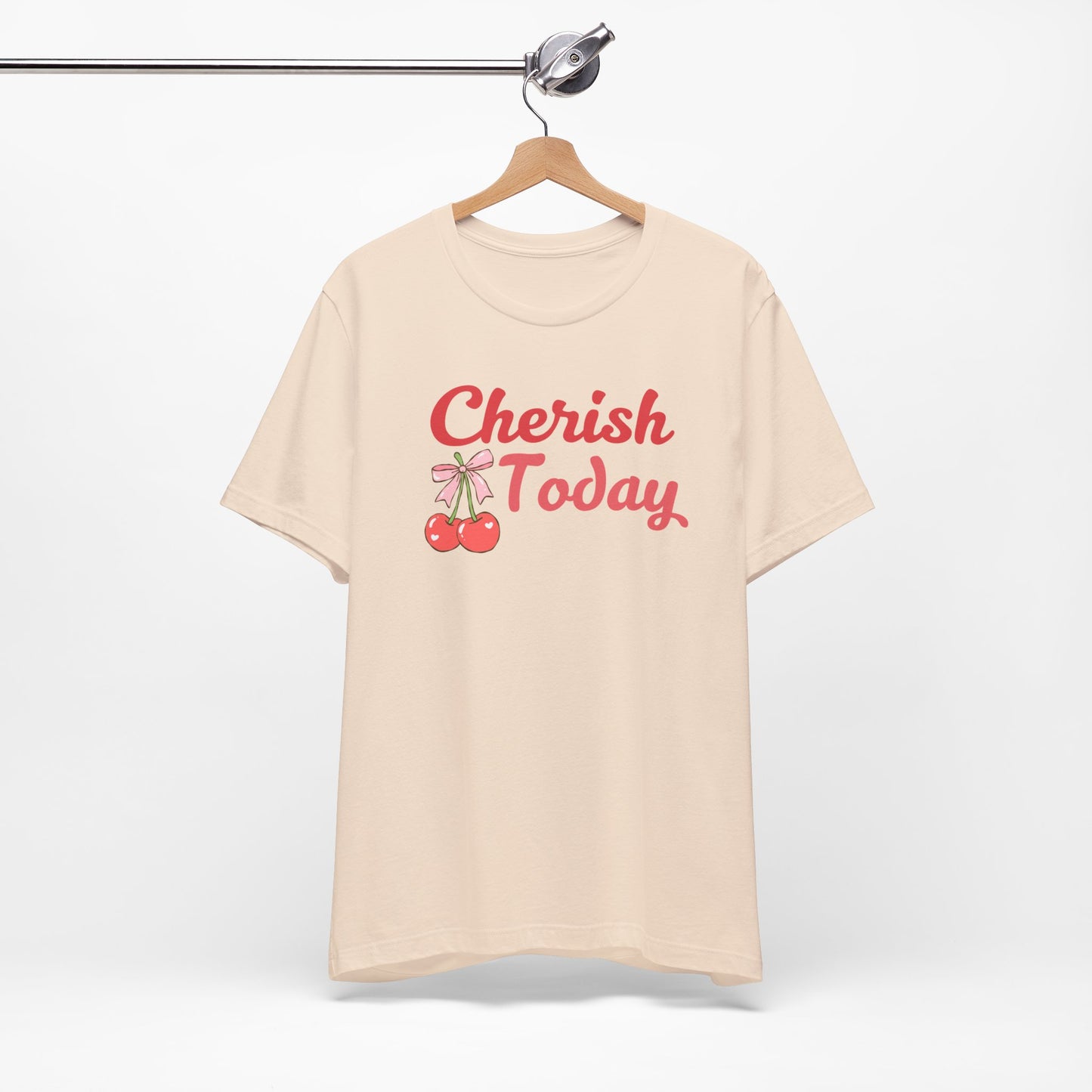 Cherish Today Cherry Bow Tee