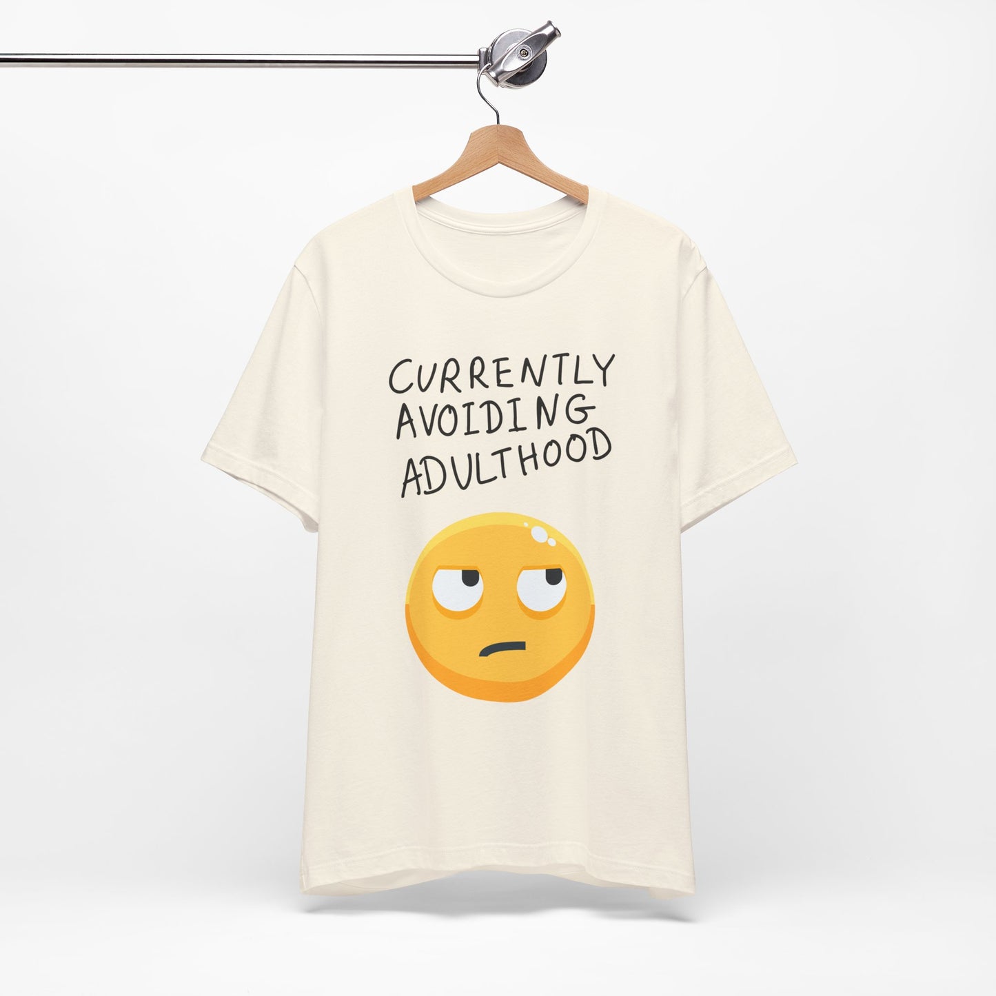 Avoiding Adulthood Emoji Tee