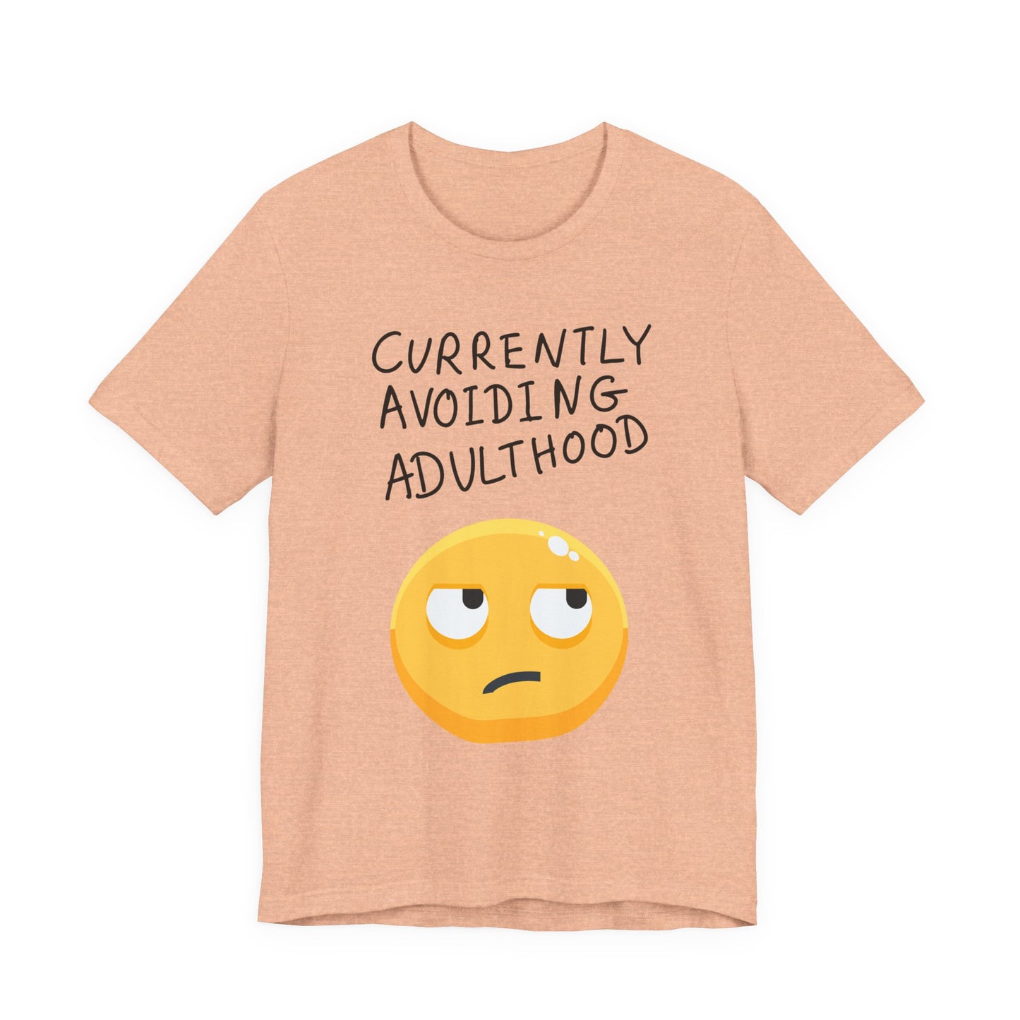Avoiding Adulthood Emoji Tee
