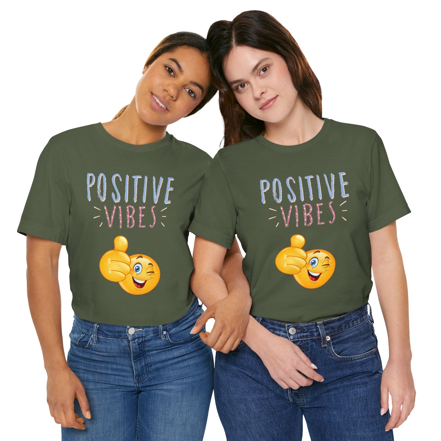 Positive Vibes Thumbs Up Tee