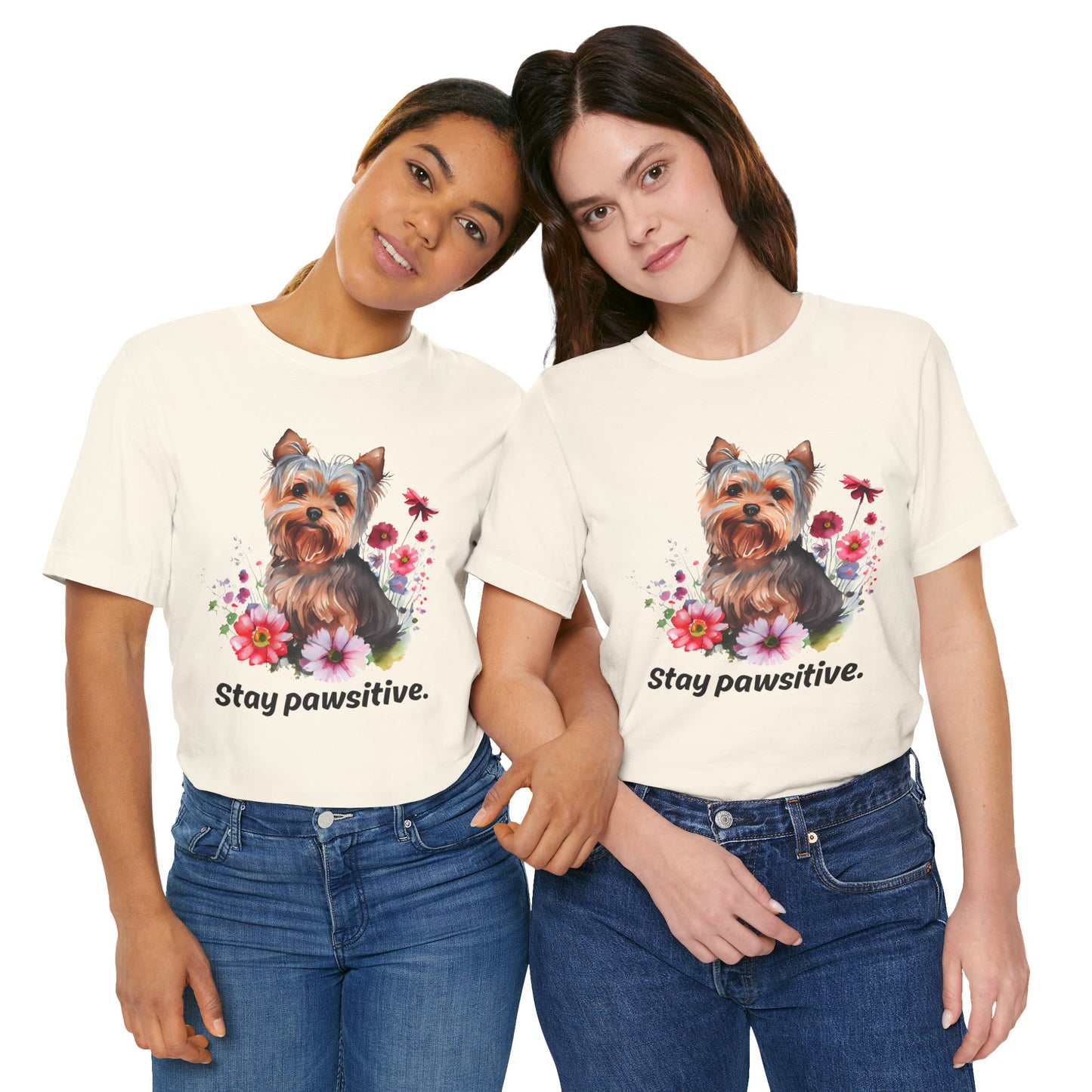 Stay Pawsitive Dog Lover Tee