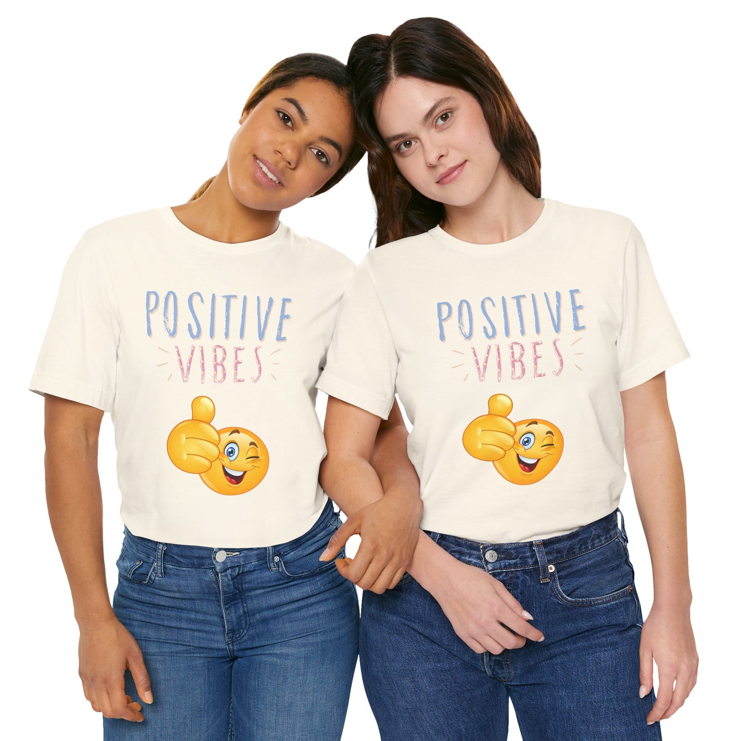 Positive Vibes Thumbs Up Tee