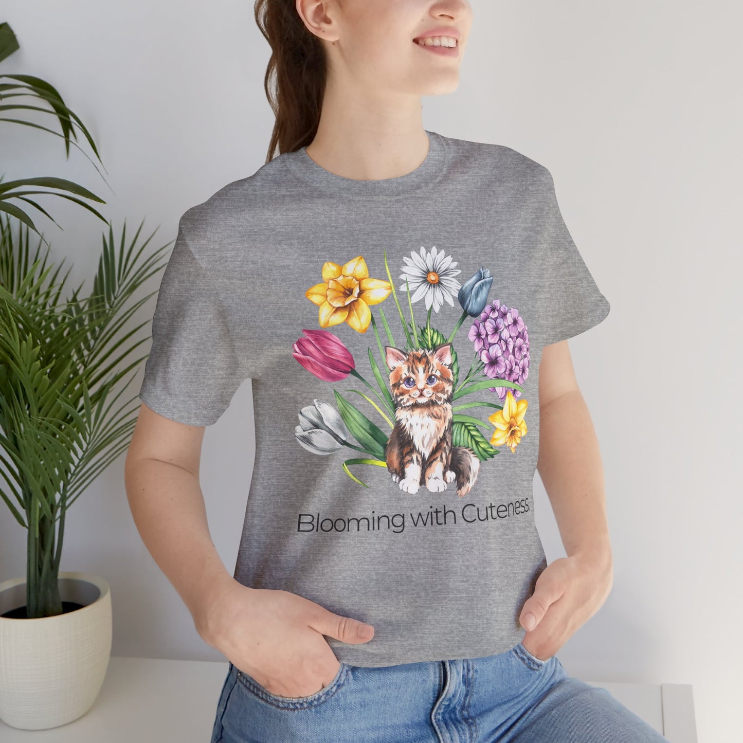 Blooming with Cuteness Tee