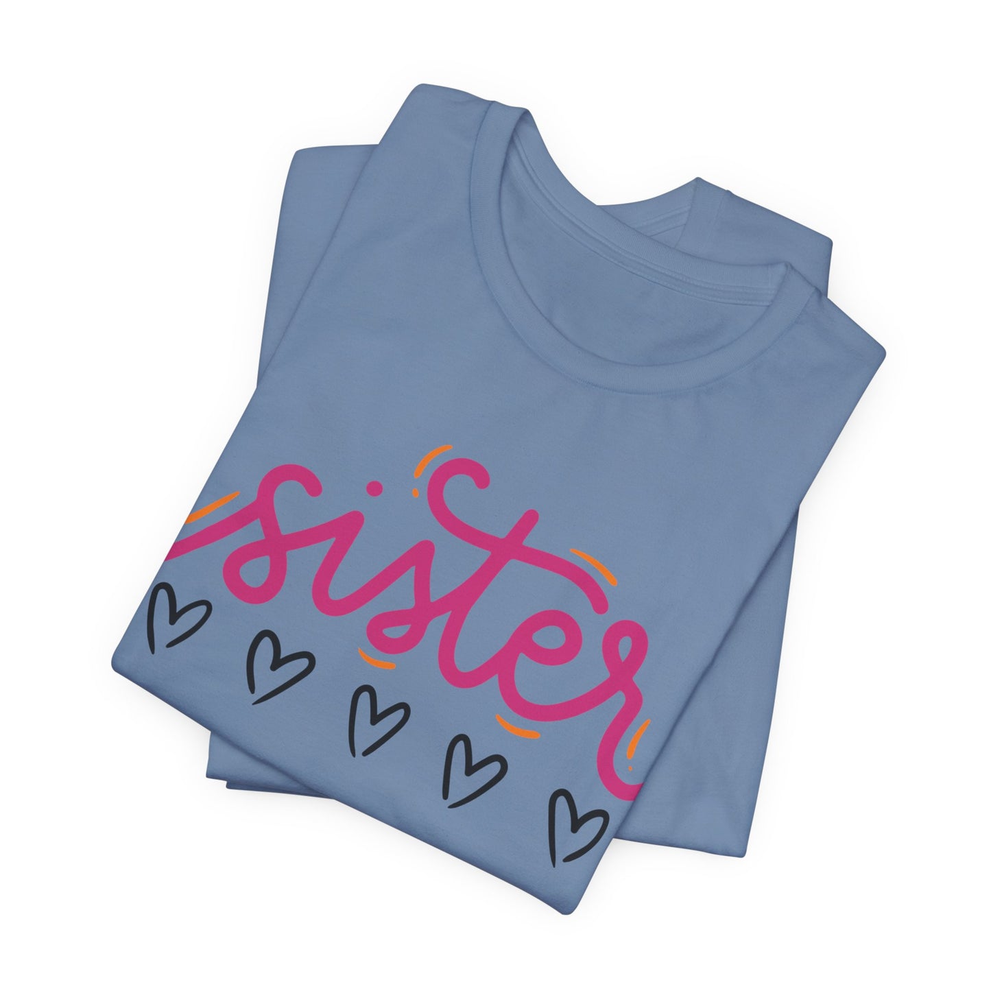 Sister Love Hearts Tee
