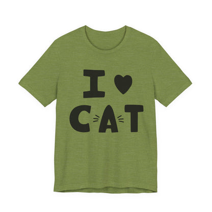 I Love Cat Tee