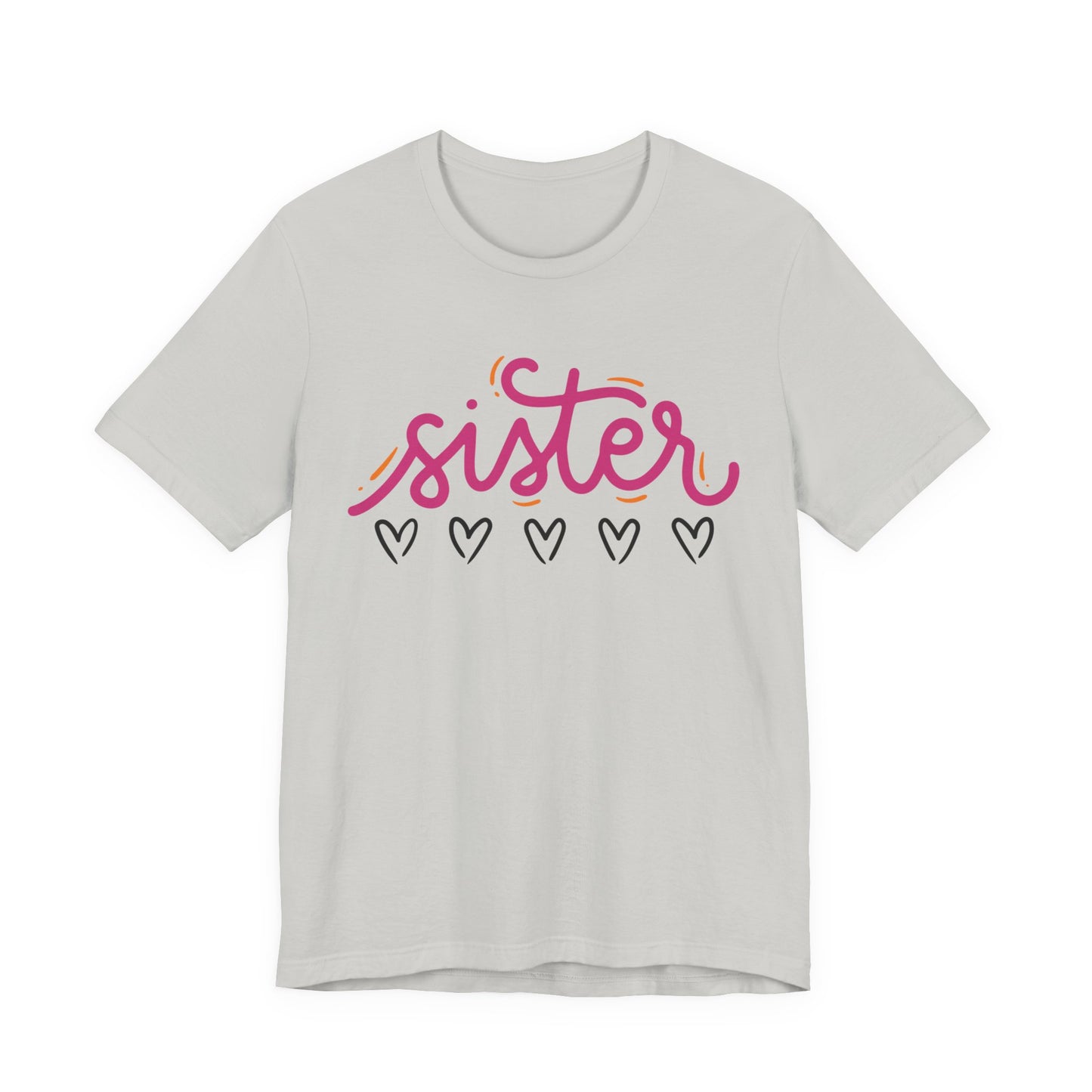 Sister Love Hearts Tee