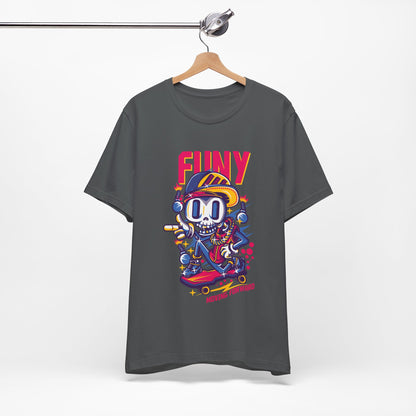 Funy Moving Forward Skater Tee