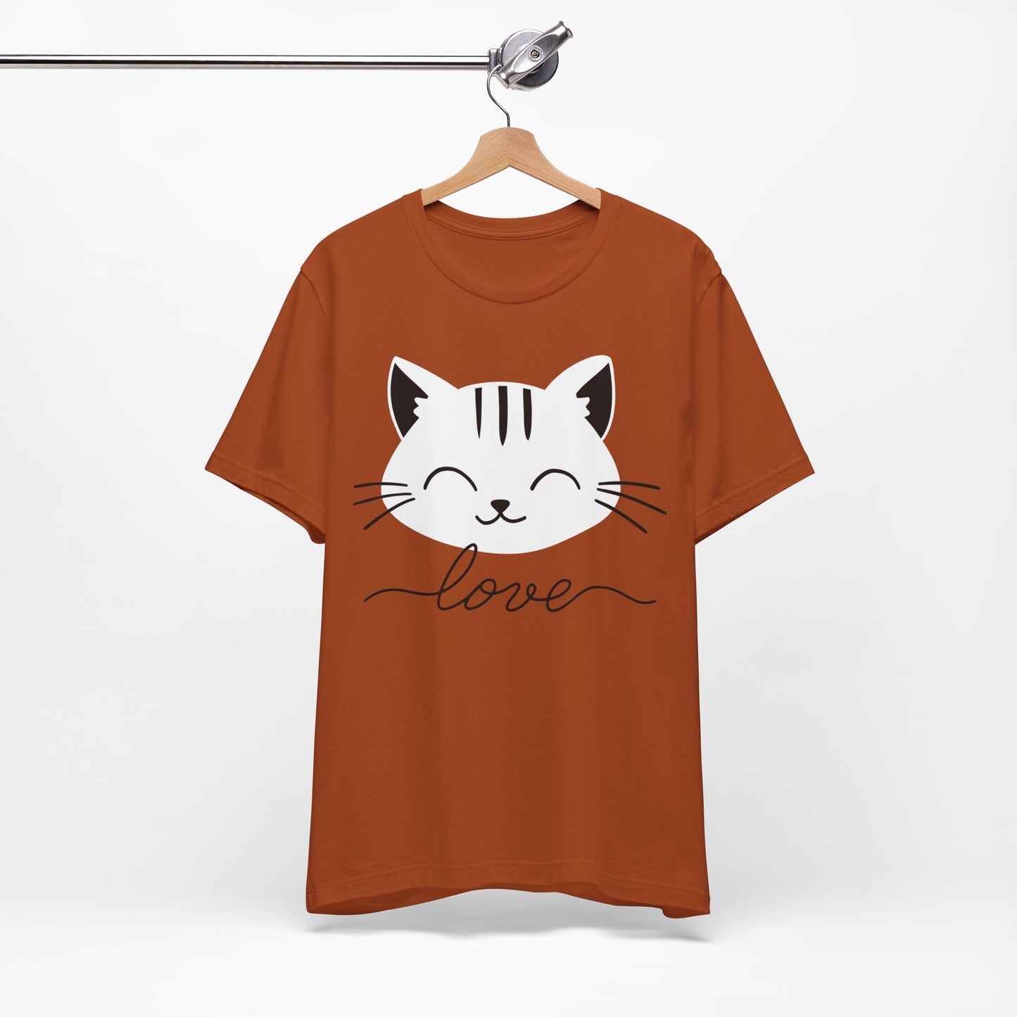 Cat Love Minimalist Tee