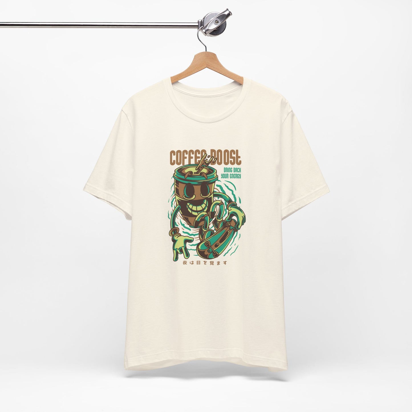 Coffee Boost Skateboard Tee