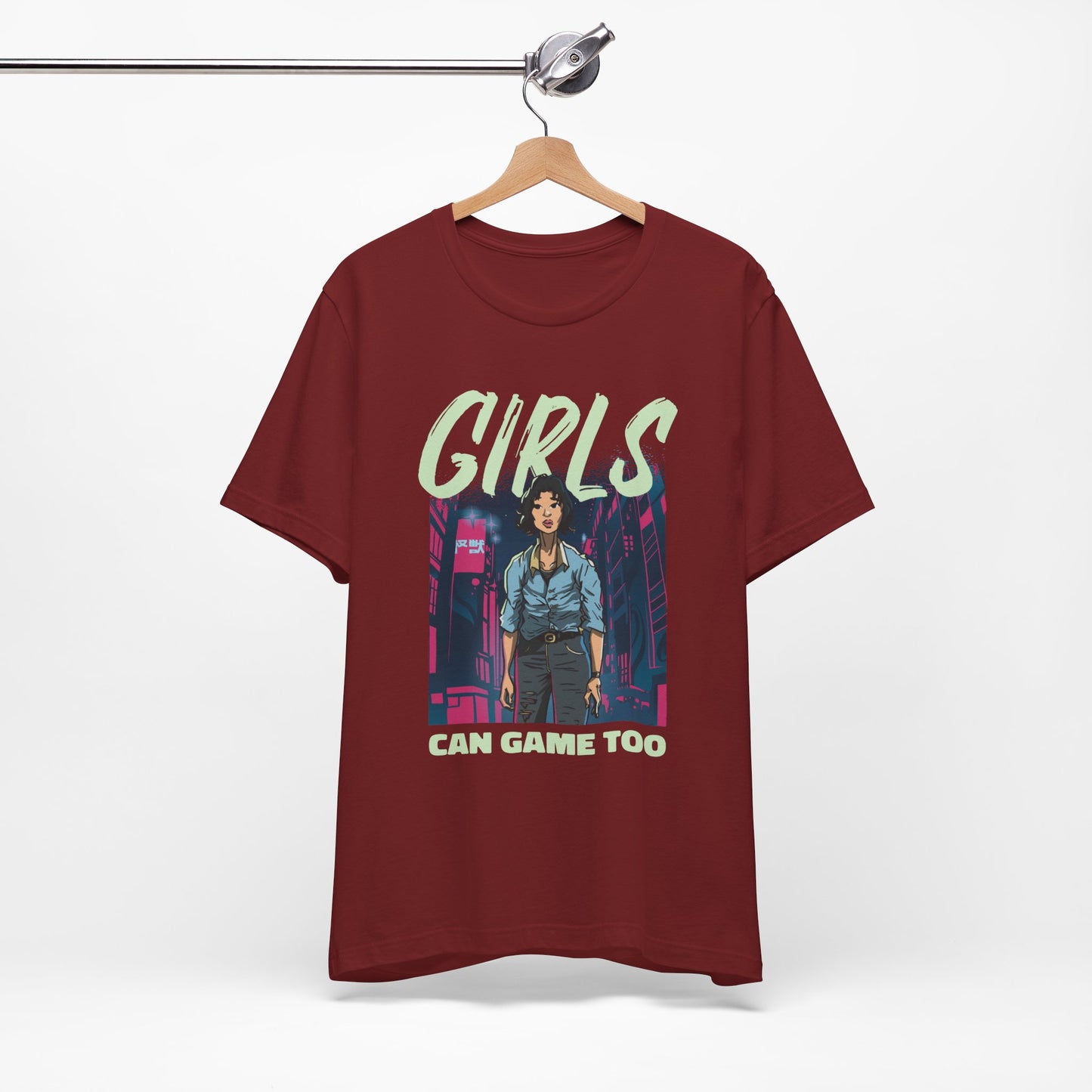 Girls Can Game Too Tee