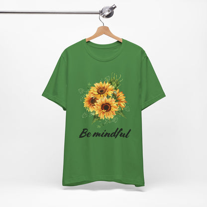 Be Mindful Sunflower Tee